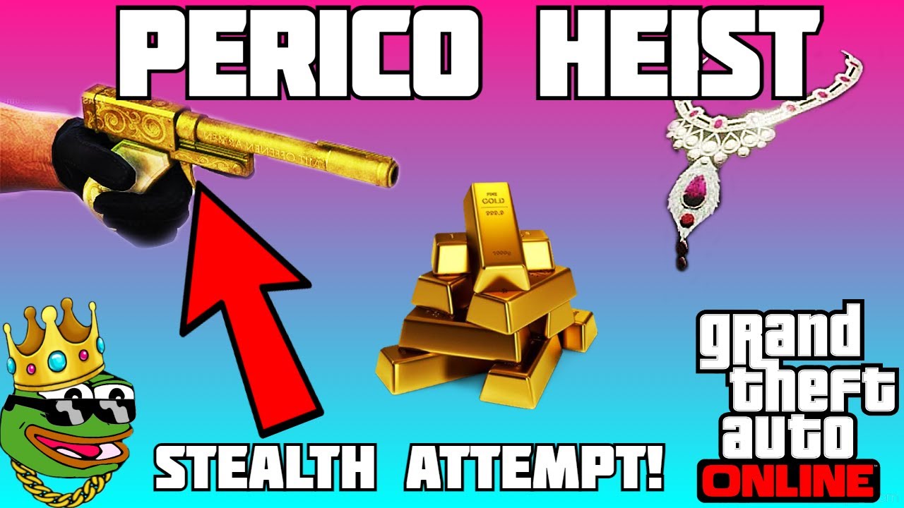 GTA 5 ONLINE | THE CAYO PERICO HEIST & PERICO GUN NO ALARM STEALTH ATTEMPT !!!