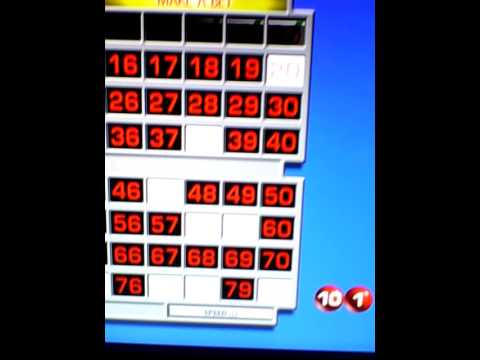 Holland casino bingo keno + 2 extra ballen Jackpot  bijna
