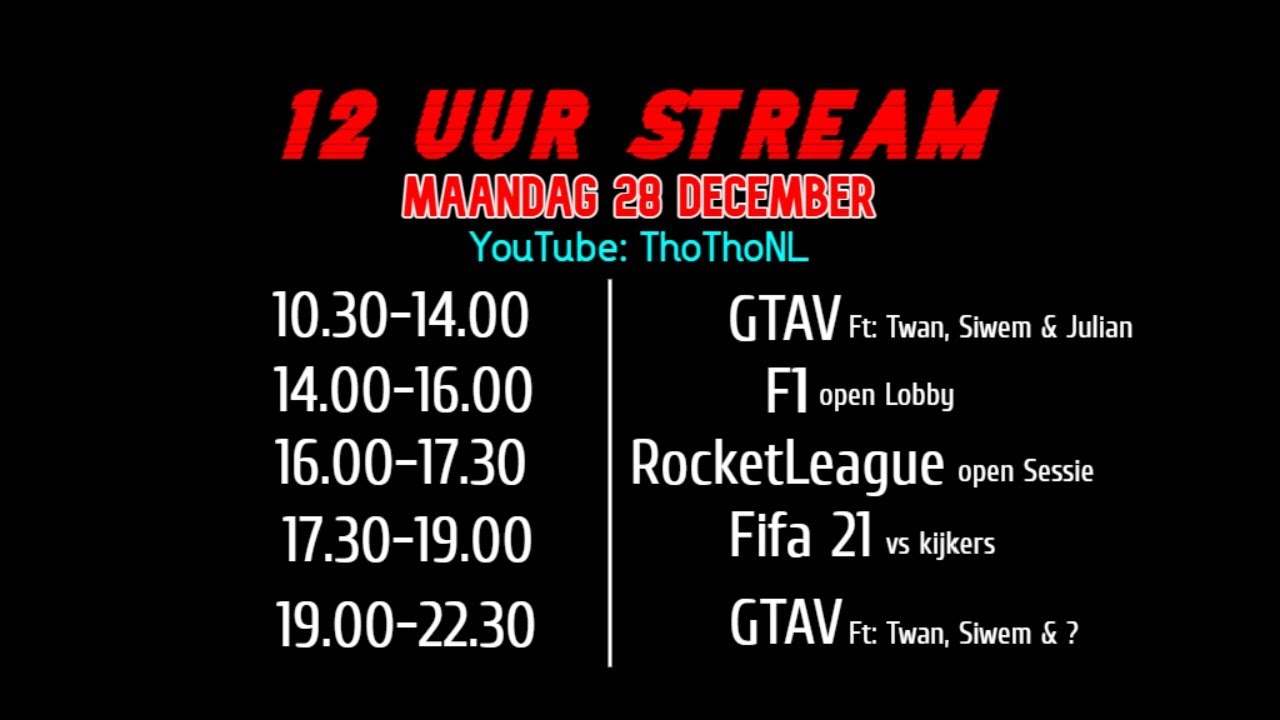 LIVE 12UUR STREAM! Deel 1: GTAV [NL/EN]