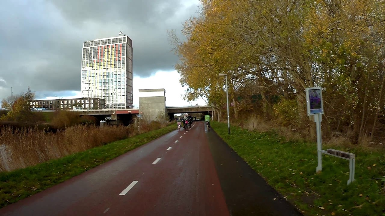 Long Bike Ride In Groningen 20-11-20 Part 2/8 (Morgensterlaan-Zernikeplein) | Dutch Bike Blogger