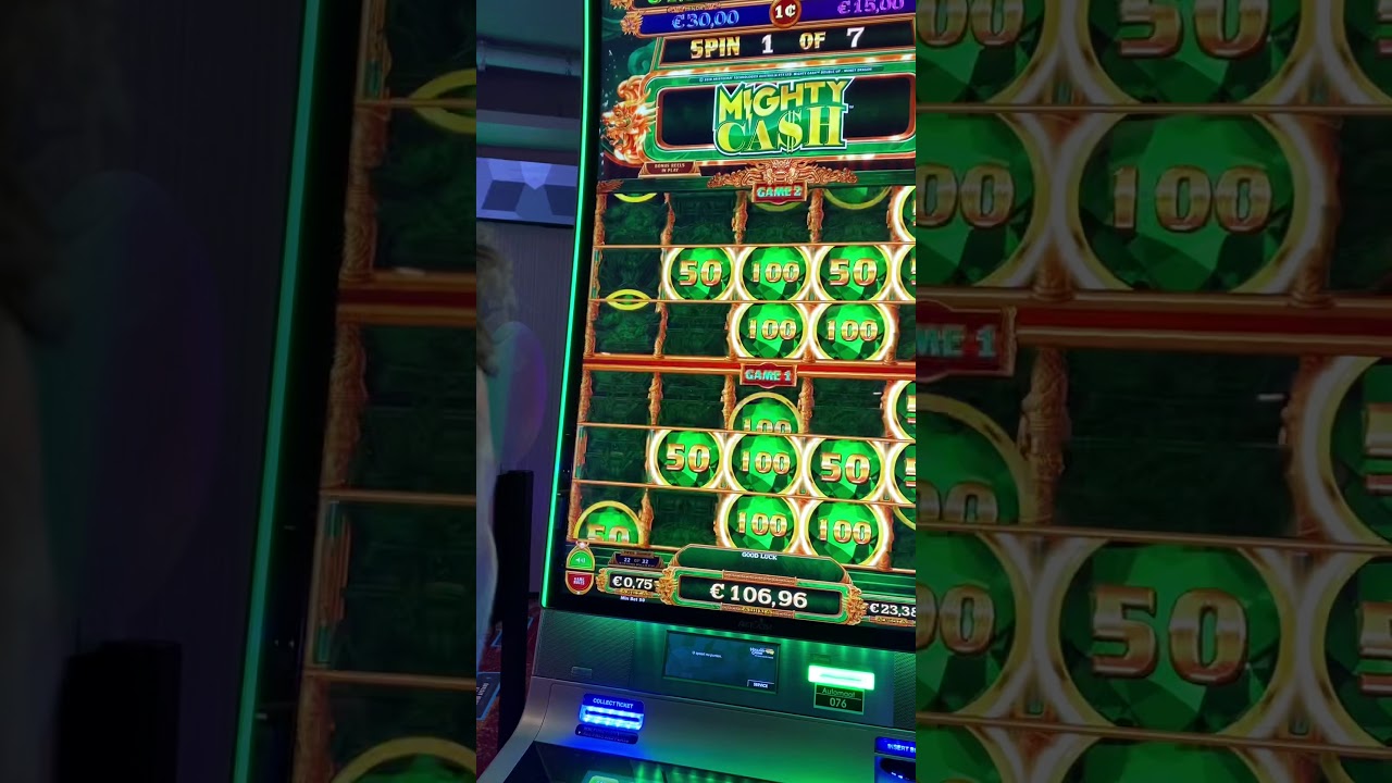 Mighty cash slot in Holland casino Amsterdam-West #shorts