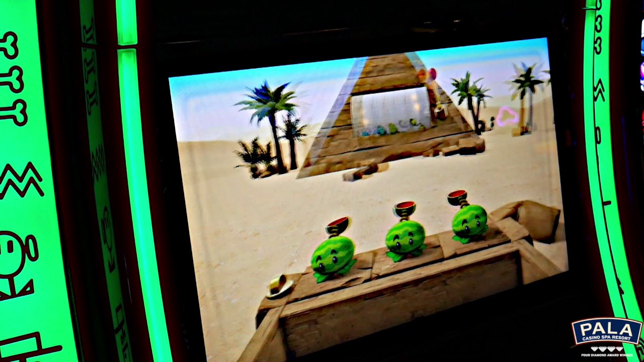 Pala Casino: Plants vs.  Zombies 3D Slot Machine