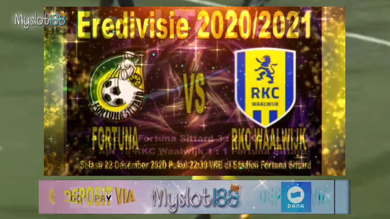 Prediksi Skor Fortuna vs RKC Waalwijk 22 DESEMBER 2020 NETHERLANDS EREDIVISIE