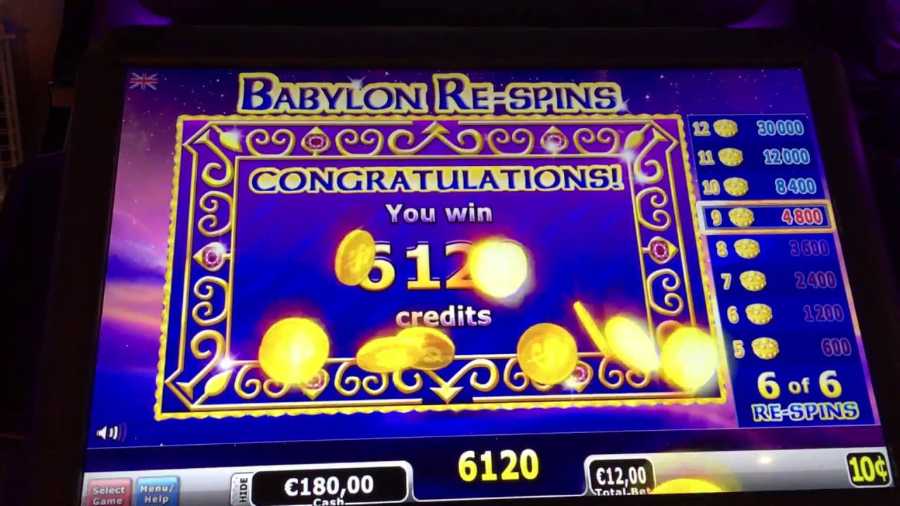 Secrets of Babylon Slot 51x Bonus Game - 12 Euro Bet - Holland Casino Nijmegen