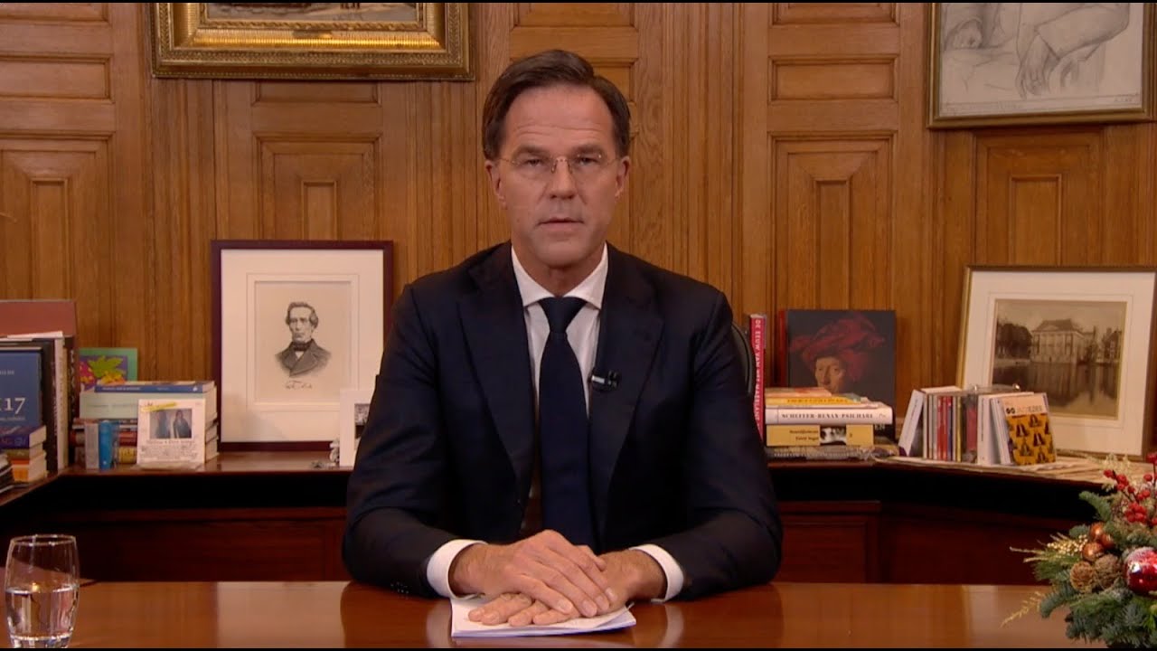 Televisietoespraak premier Mark Rutte 14 december 2020