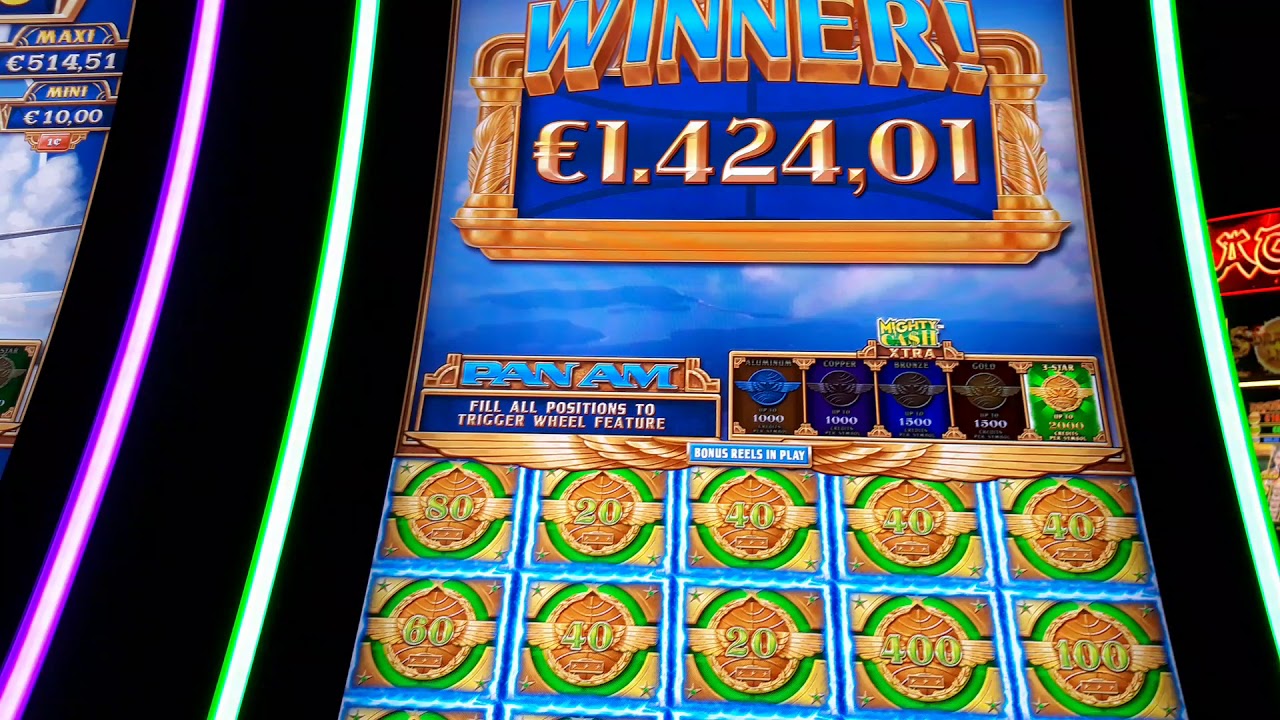 Holland Casino ? Mighty Cash? on PAN AM ?  Jackpot Handpay...jetzt kostenlos abonnieren