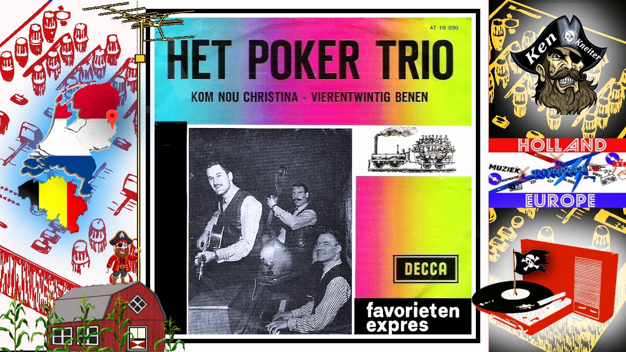 Vierentwintig Benen ( Remastered by KEN ) - Het Poker Trio - 1963 - Piratenmuziek