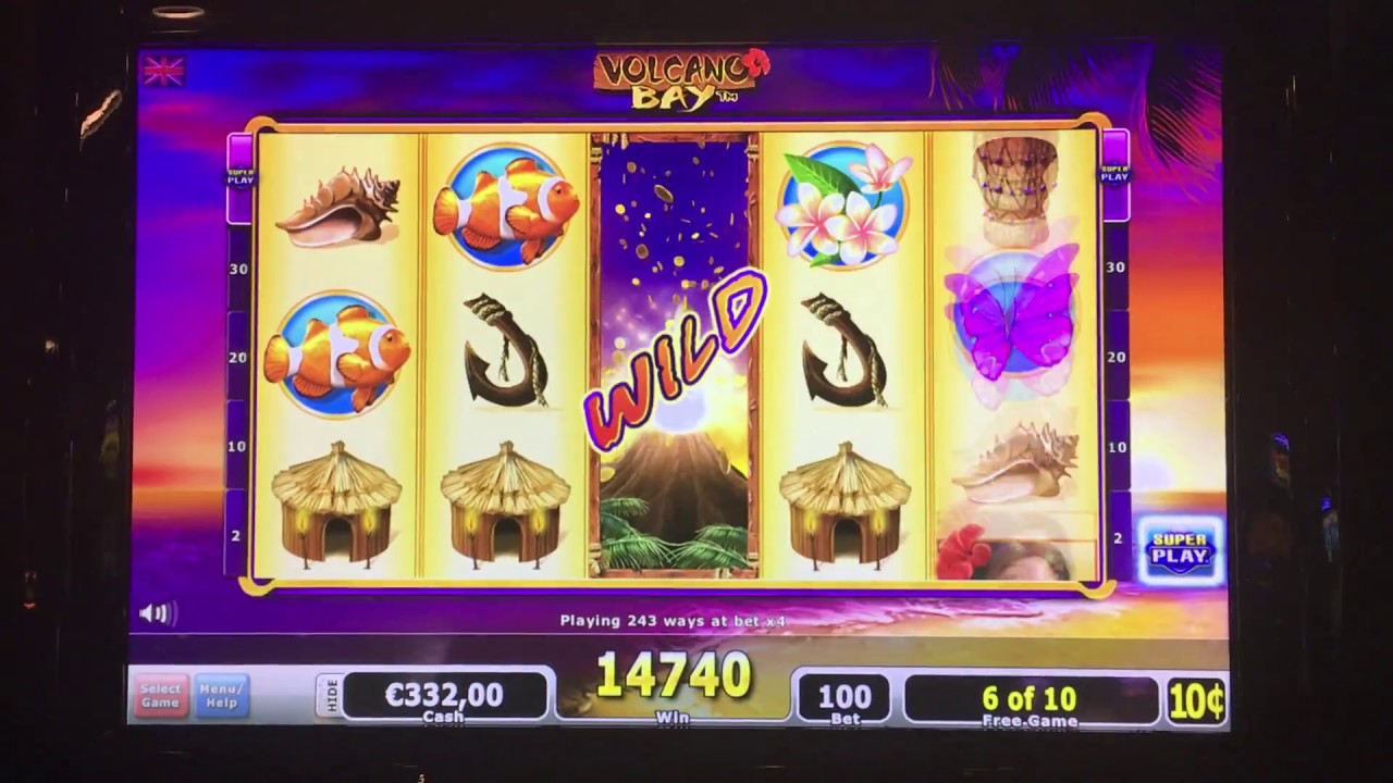 Volcano Bay Slot 156x Bonus Game - 10 Euro Bet - Holland Casino Nijmegen