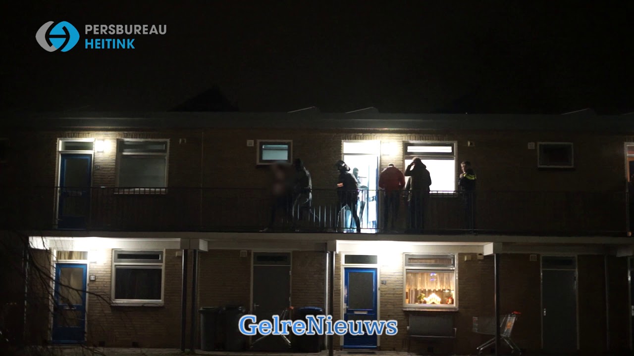 Wijchen, arrestatieteam grijpt in