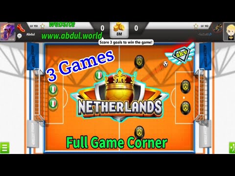 3 Games Netherlands ! Last Game Full Game Corner Fail ! Never Give up ! Don't play Corner ! Soccer ?