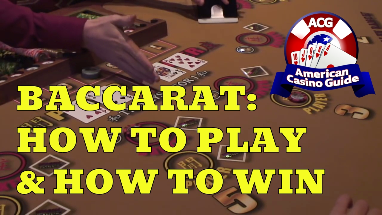 Baccarat - How to Play & How to Win!