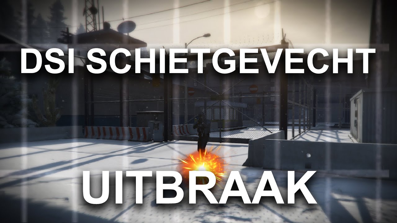 DSI SCHIETGEVECHT + UITBRAAK POLITIEBUREAU
