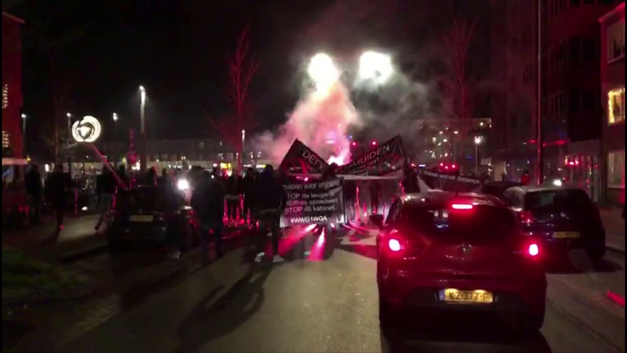 Defend IJmuiden demo 19-12-2020