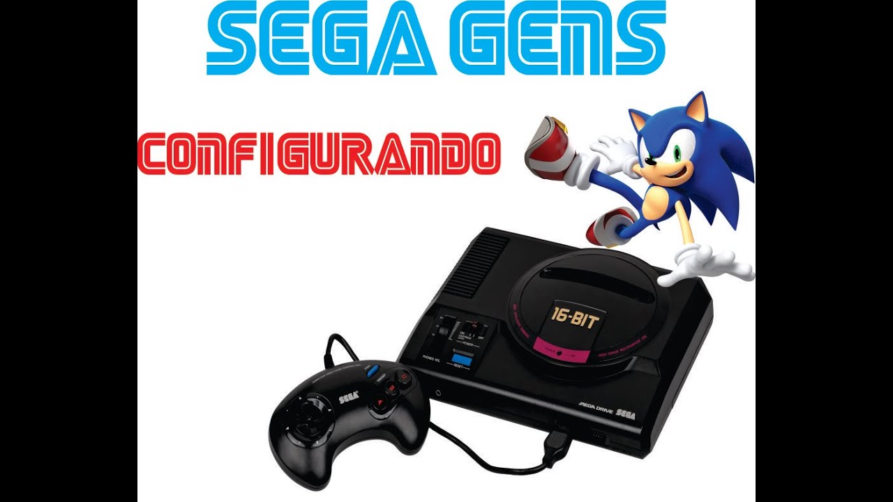 GENS Emulador de Mega Drive, Mega CD e 32X configurando