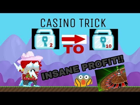 GROWTOPIA Casino Trick !! PLAYING CASINO OR QQ !!! PROFIT ?? MUST WATCHED :)