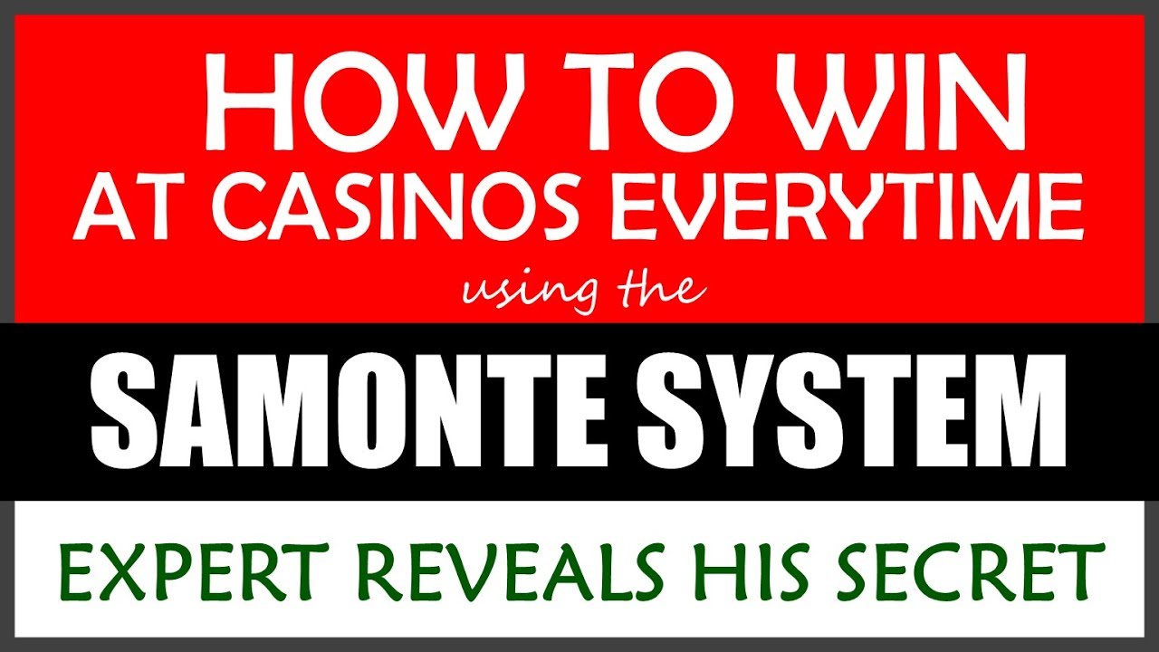 How To Win Consistently at Casinos - A Secret Revealed