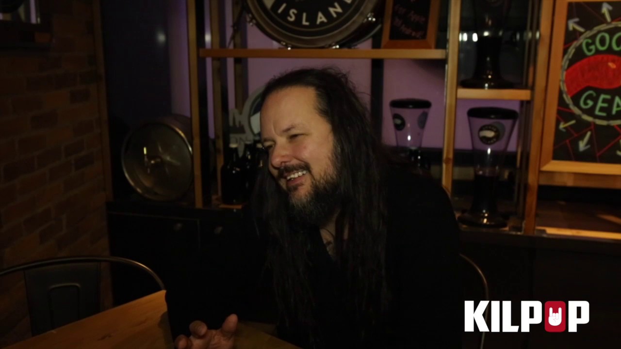 Jonathan Davis unveils his "uniform" at the Hard Rock Hotel & Casino