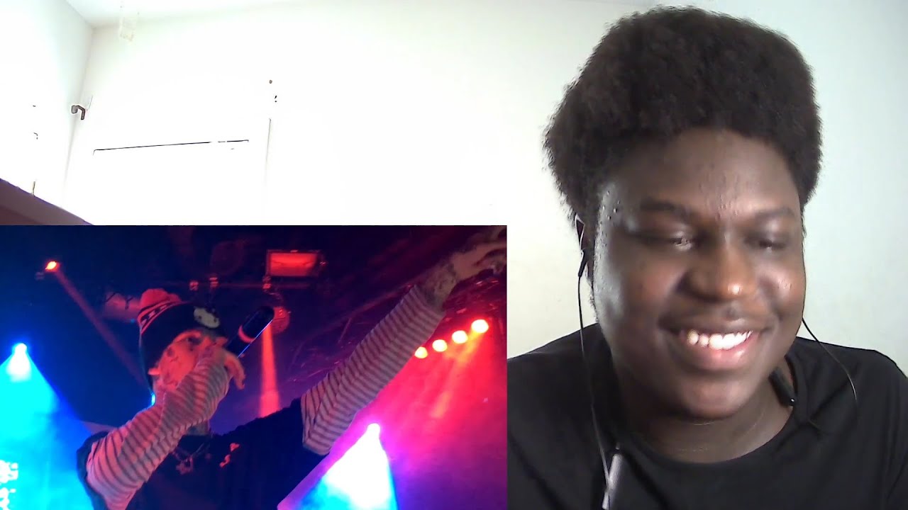 Lil Peep - Belgium [LIVE IN LA] (VIDEO REACTION)