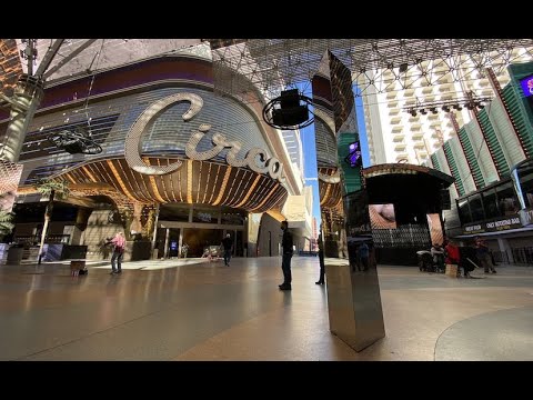 Monolith in Las Vegas Walking Tour - Mysterious Object has Appeared in Downtown Las Vegas, NV, USA