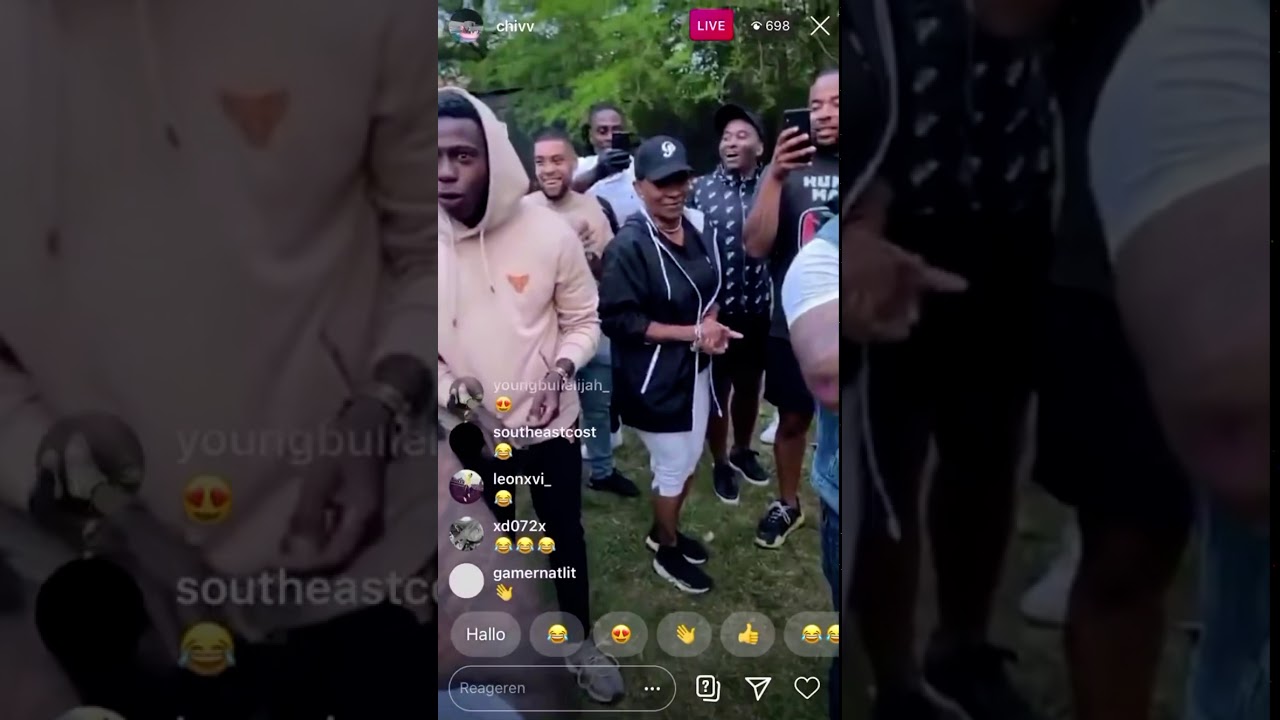Quincy Promes heeft ruzie tijdens live van Chivv.