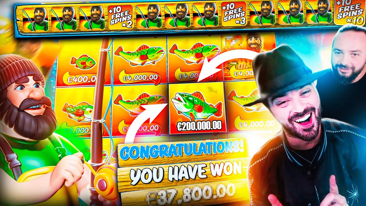 ROSHTEIN New huge Win on Big bass Bonanza Slot - TOP 5 Mega wins of the week