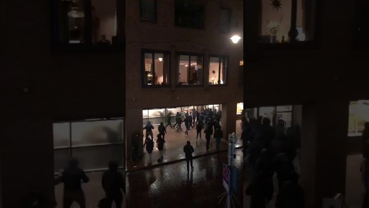 Rellen jumbo plunder boodschap anti corona lockdown avondklok