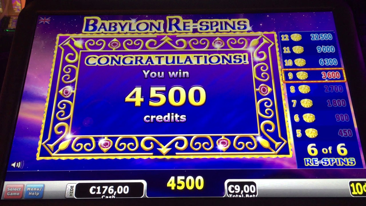 Secrets of Babylon Slot 50x Bonus Game - 9 Euro Bet - Holland Casino Nijmegen