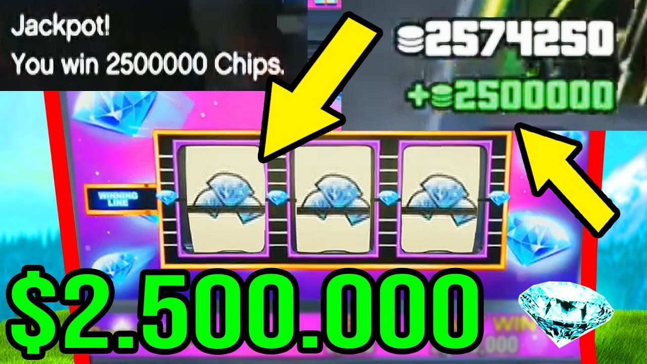 *UNLIMITED MONEY GLITCH* UNLIMITED $2,500,000 SLOT MACHINE WINS! (GTA 5 CASINO UNLIMITED MONEY)