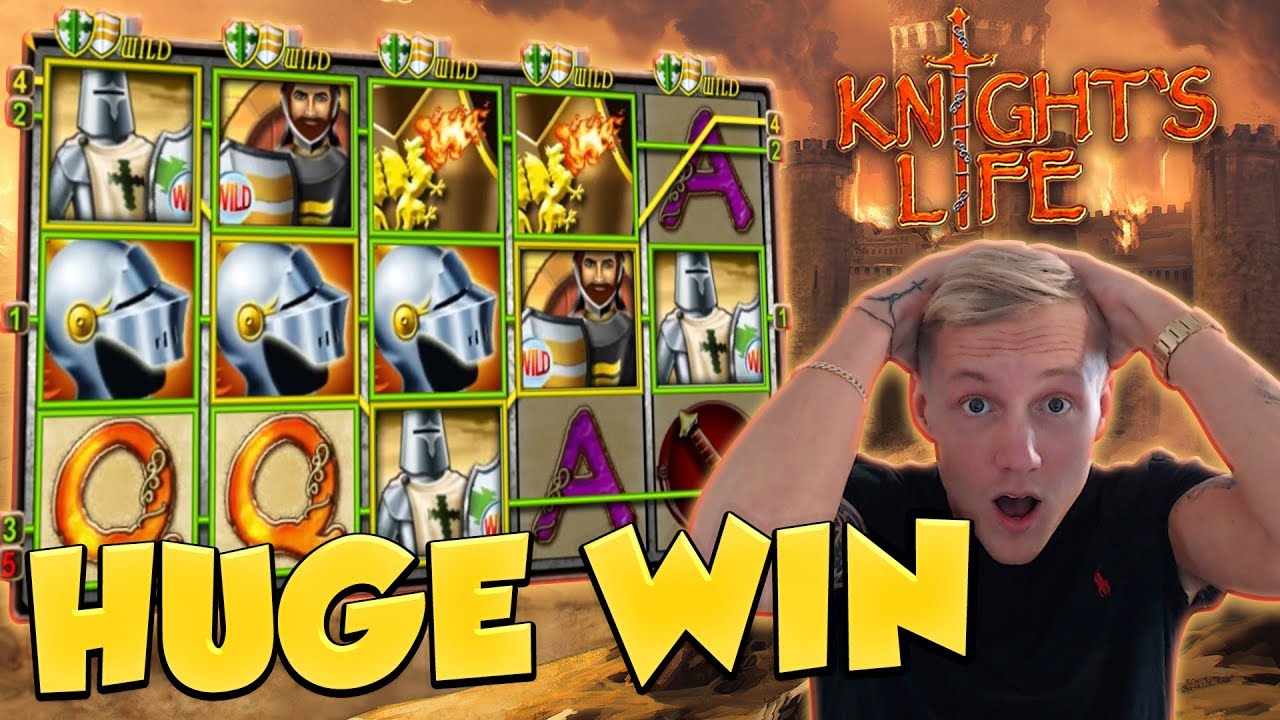 BIG WIN!!! Knights Life big win - Casino Games - free spins (Gambling)