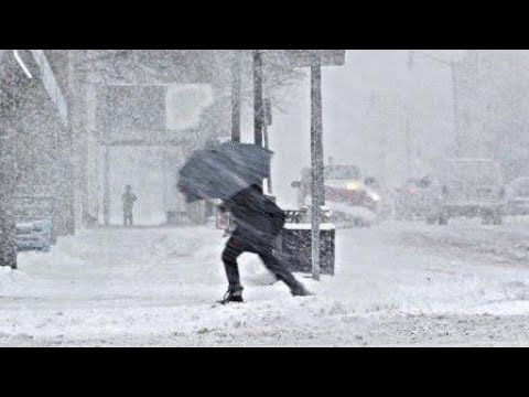 EXTREME WEATHER!  Terrible blizzard in Turkey