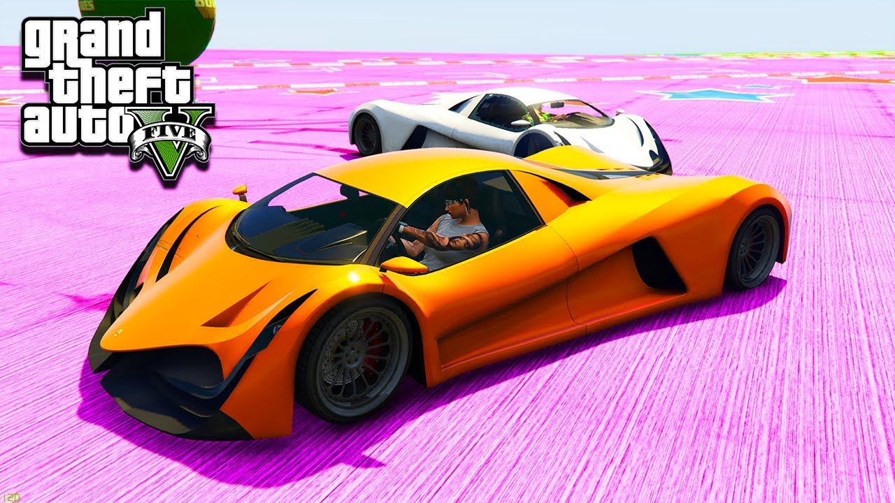Deveste Eight New Racing Car in GTA 5!(GTA 5 Stunt Races)