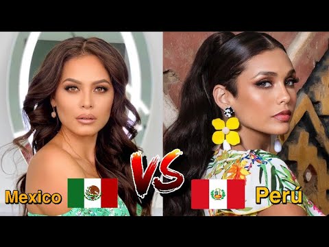 Miss México Andrea Meza VS Miss Perú Janick Maceta MISS UNIVERSE 2020 MISS UNIVERSE 2021