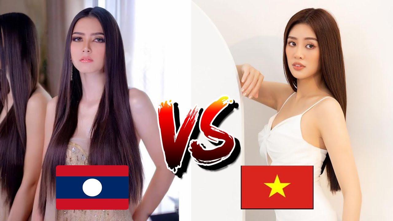 Miss Vietnam VS Miss Laos MISS UNIVERSE 2020