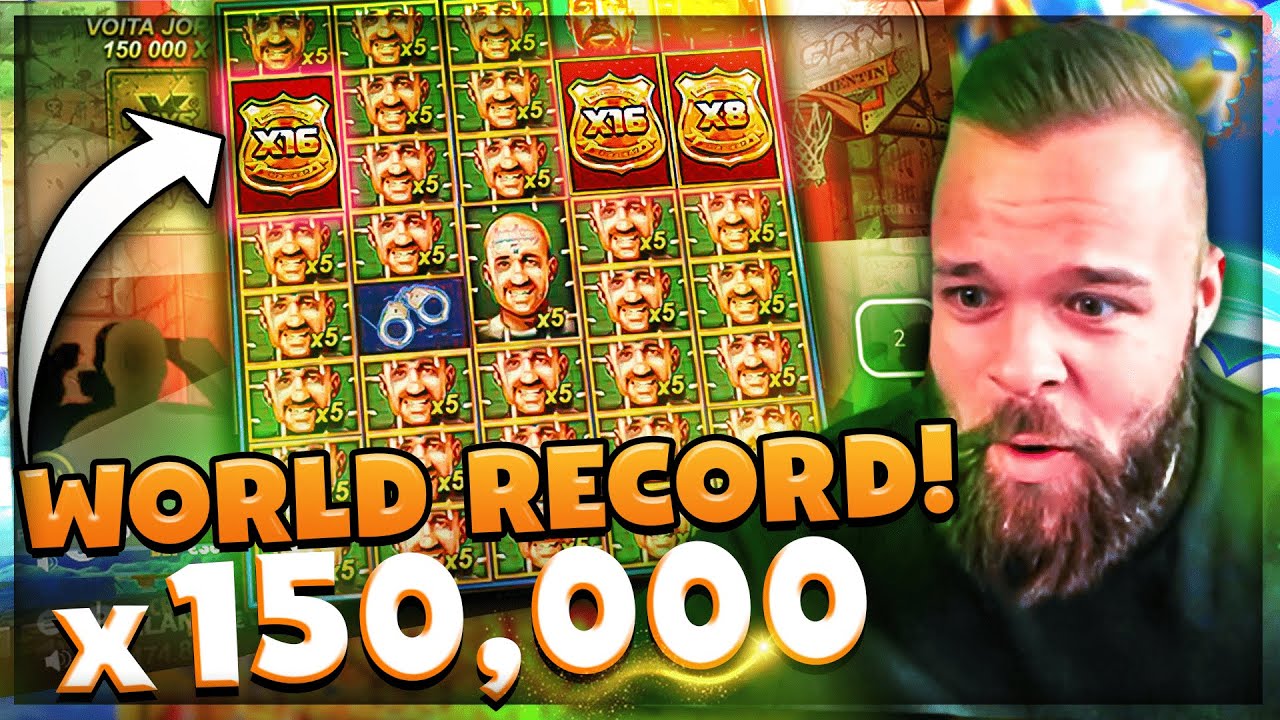 Streamer WORLD RECORD SUPER WIN x150.000 on San Quentin Slot - TOP 10 BEST WINS OF THE WEEK !