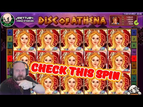 Check this Spin! Streamer Predicts huge win from Disc of Athena!
