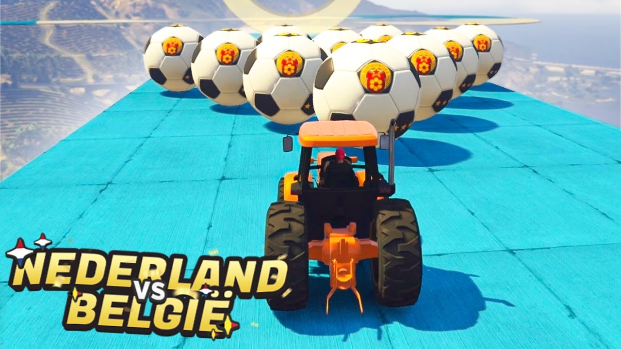 DE ULTIEME COMEBACK!!! // België vs Nederland #4 (GTA V Online Races)