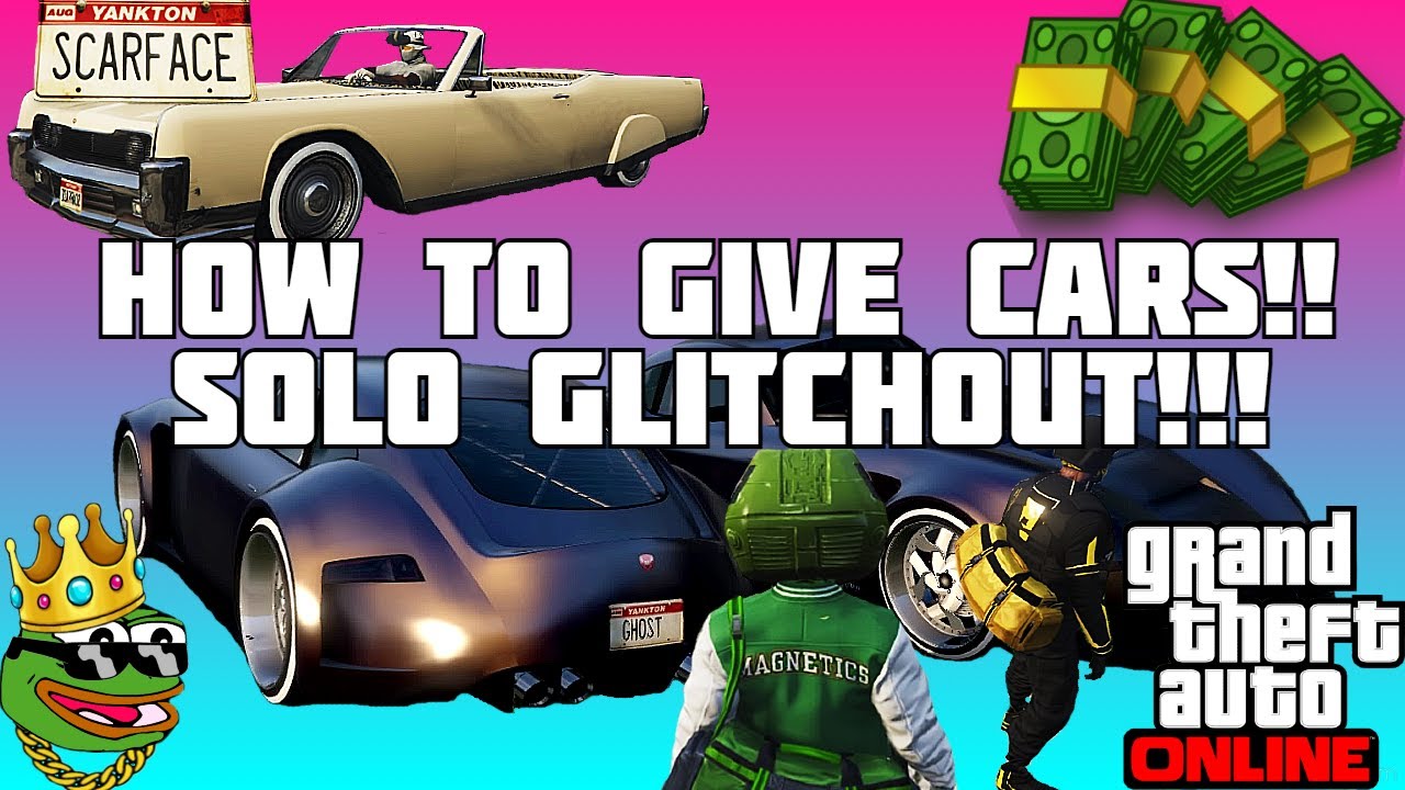GTA 5 ONLINE | HOW TO GET GLITCHED OUT SOLO & HOW TO GIVE CARS TO FRIENDS !!!