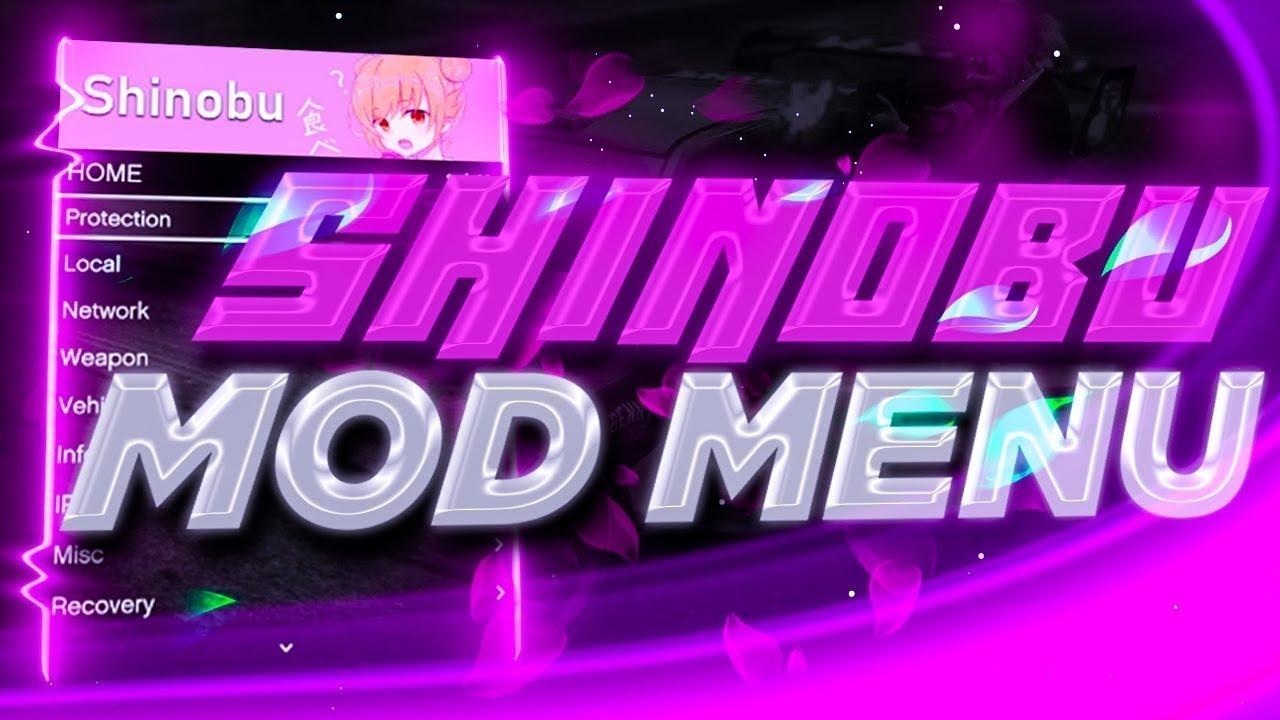 GTA V Online PC 1.54. Shinobu 1.4 NEW FREE MOD MENU. Full Recovery    UNDETECTED    Tutorial 2021