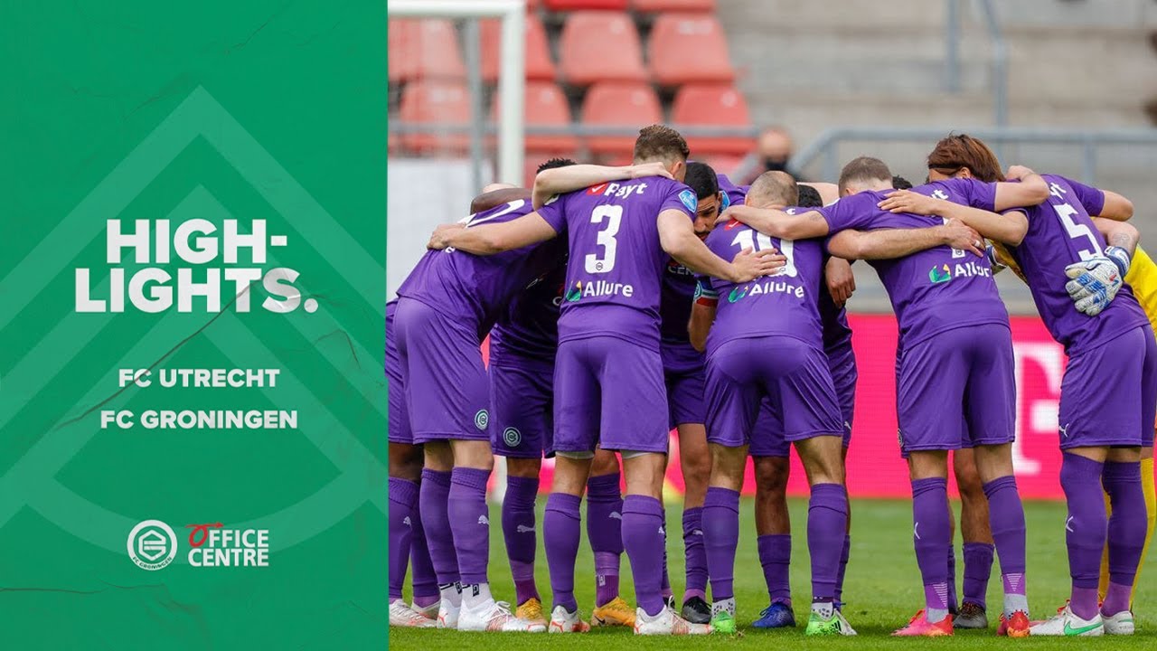 Highlights FC Utrecht - FC Groningen (Play-offs)