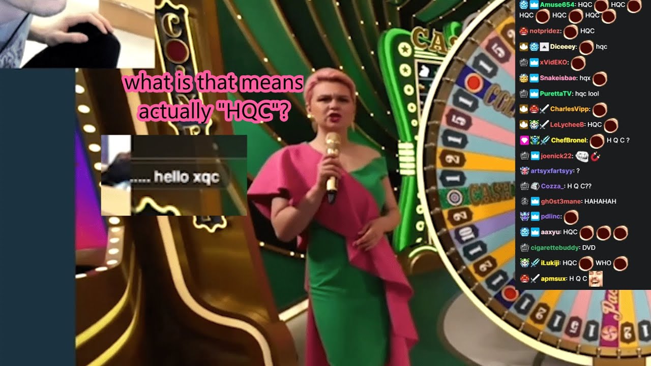 Host asked her chat what is HQC means