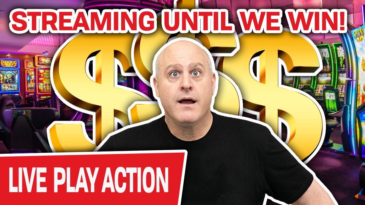 ? LIVE Streaming @ THE CASINO Until We WIN! ? Exhausted, But SLOTS COME FIRST