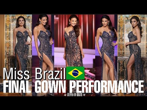 Miss Brazil ?? Julia Gama FULL PERFORMANCE FINAL GOWN TOP 10 MISS UNIVERSE 2020