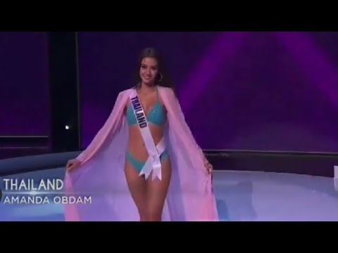 Miss Thailand Amanda Obdam FULL PERFORMANCE SWIMSUIT COMPETITION Preliminary MISS UNIVERSE 2020