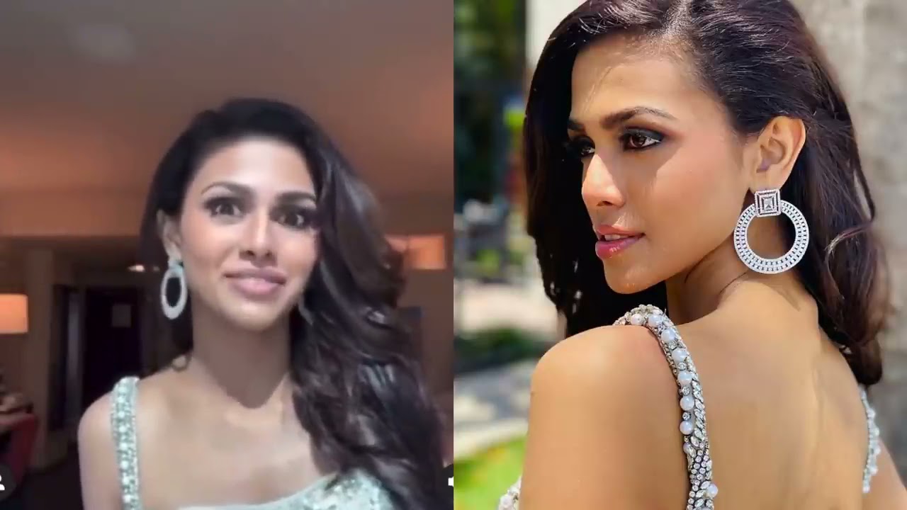 Miss Universe Ấn Độ có mặt tại Seminole Hard Rock Hotel trong trang phục đầm hai dây quyến rũ