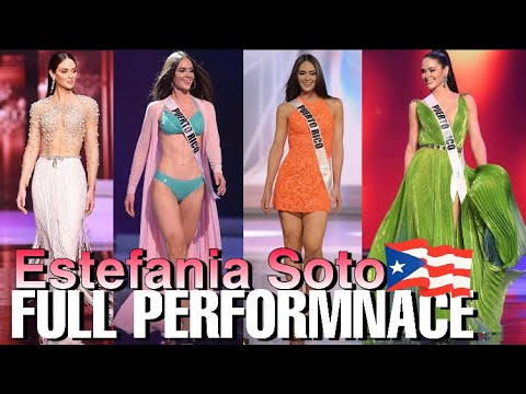 Miss Universe Puerto Rico Estefania Soto FULL PERFORMANCE MISS UNIVERSE 2020 ( Audience View )