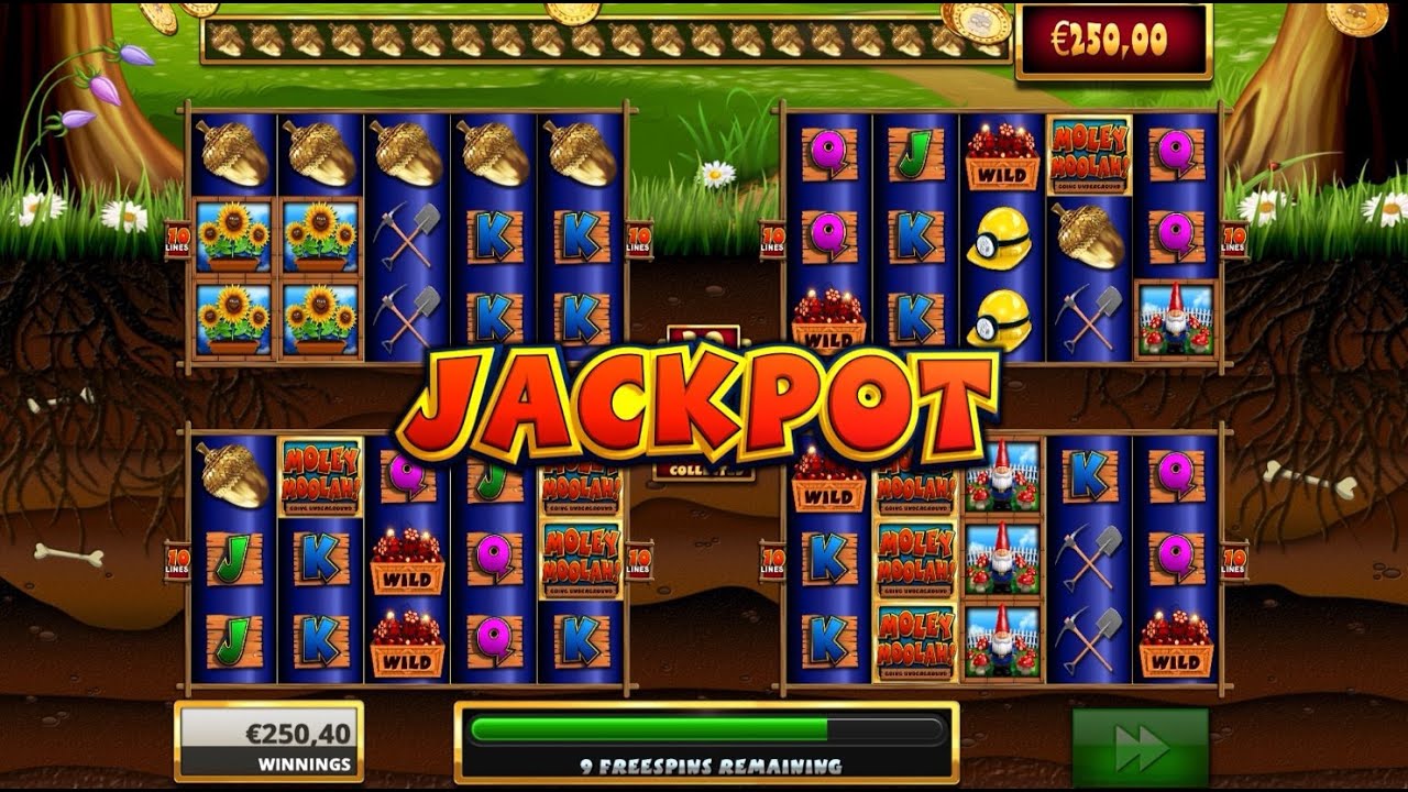 Moley Moolah slot from Reflex Gaming & Yggdrasil - Gameplay