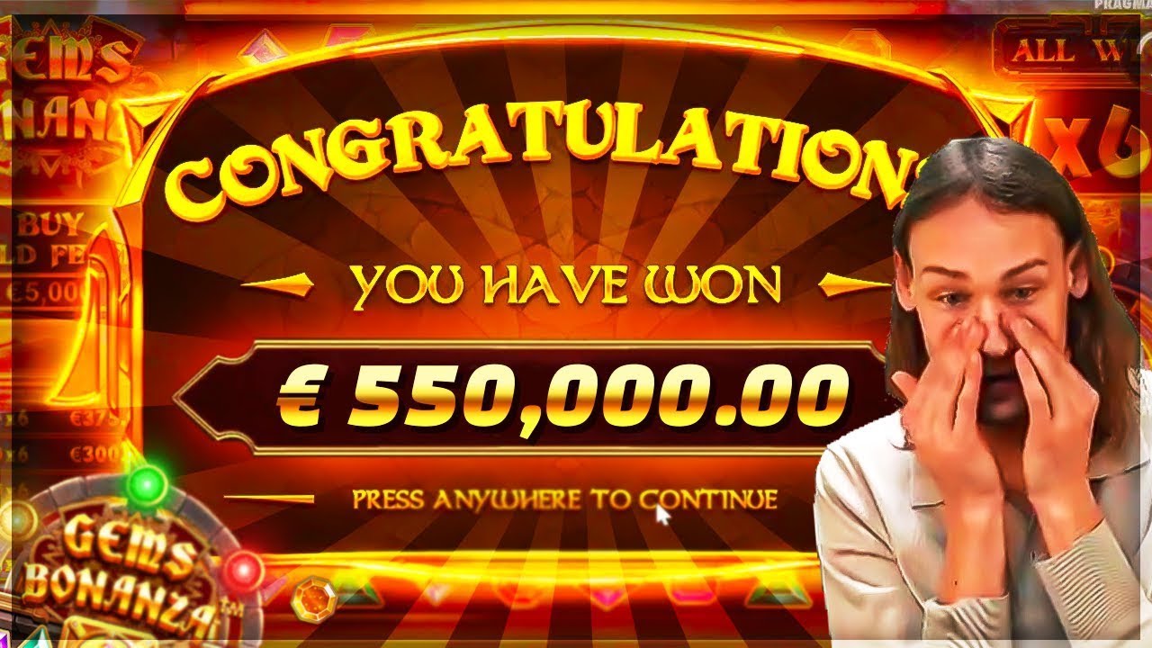 TOP 5 EPIC CASINO WINS #33 550K WIN on Gems Bonanza slot & Jammin Jars