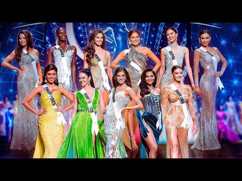 Top 10 BEST IN GOWN Preliminary Competition MISS UNIVERSE 2020