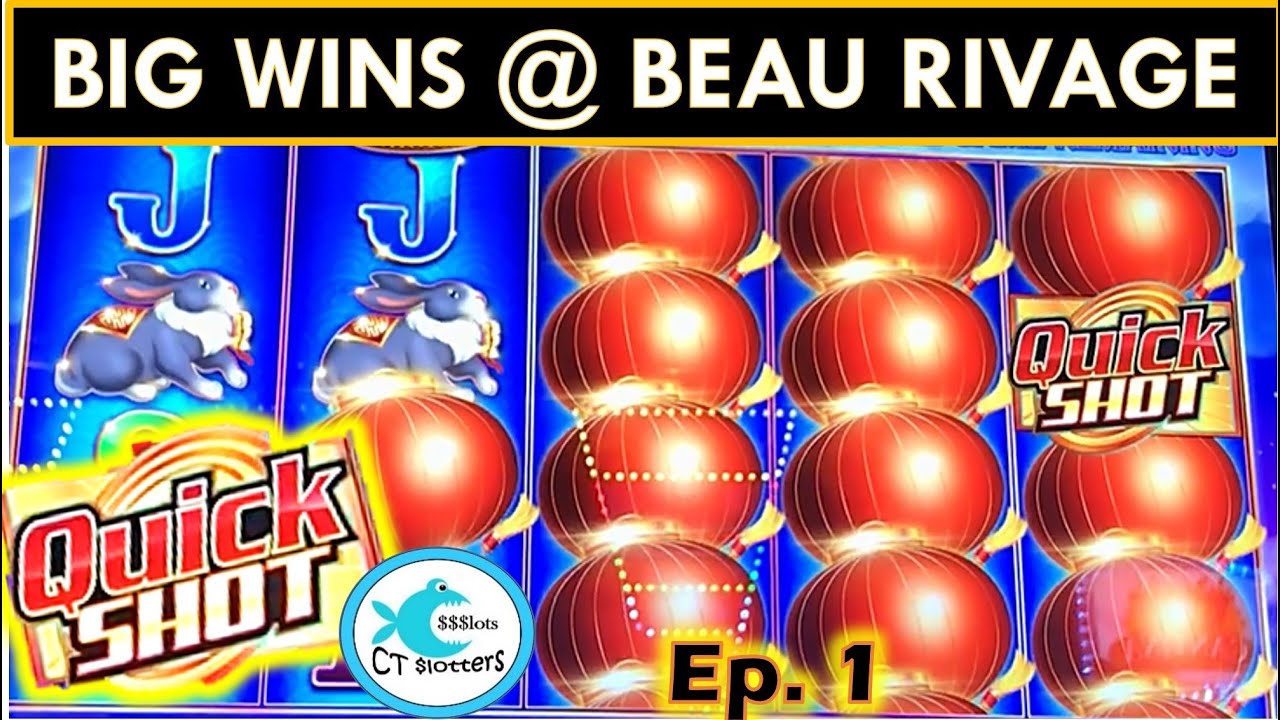 UNEXPECTED SUPER BIG WIN! BEAU RIVAGE CASINO TRIP DAY 1! QUICK SHOTS GALORE! QUICK HITS WINNING!