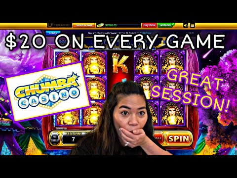 $20 ON EVERY GAME | CHUMBA CASINO | REAL MONEY ONLINE SLOTS